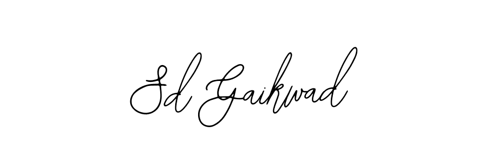 Also You can easily find your signature by using the search form. We will create Sd Gaikwad name handwritten signature images for you free of cost using Bearetta-2O07w sign style. Sd Gaikwad signature style 12 images and pictures png