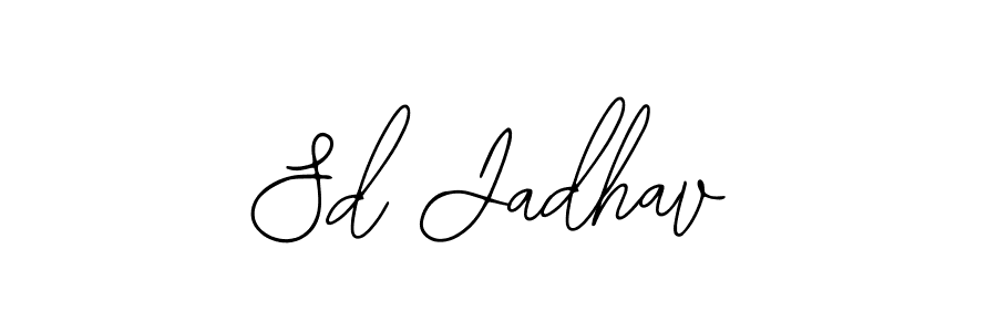 The best way (Bearetta-2O07w) to make a short signature is to pick only two or three words in your name. The name Sd Jadhav include a total of six letters. For converting this name. Sd Jadhav signature style 12 images and pictures png