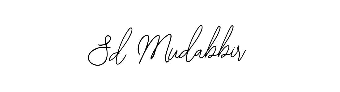 Also we have Sd Mudabbir name is the best signature style. Create professional handwritten signature collection using Bearetta-2O07w autograph style. Sd Mudabbir signature style 12 images and pictures png