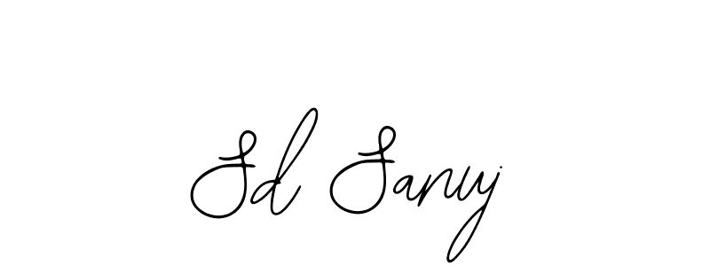 Also we have Sd Sanuj name is the best signature style. Create professional handwritten signature collection using Bearetta-2O07w autograph style. Sd Sanuj signature style 12 images and pictures png