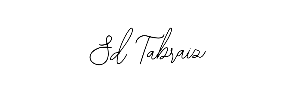 Make a beautiful signature design for name Sd Tabraiz. With this signature (Bearetta-2O07w) style, you can create a handwritten signature for free. Sd Tabraiz signature style 12 images and pictures png