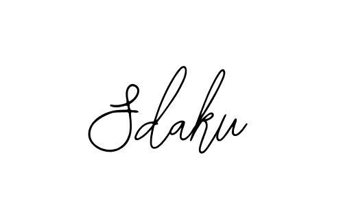 How to Draw Sdaku signature style? Bearetta-2O07w is a latest design signature styles for name Sdaku. Sdaku signature style 12 images and pictures png