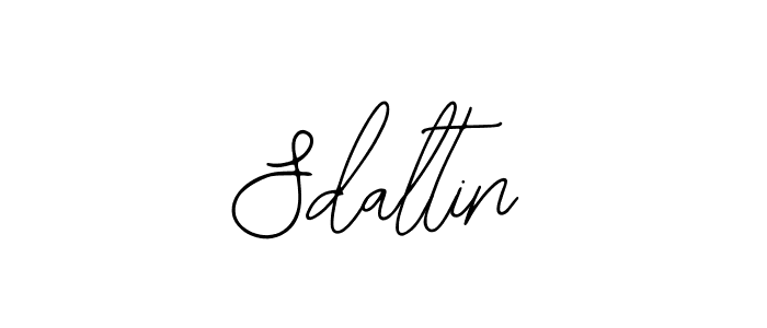 How to make Sdaltin signature? Bearetta-2O07w is a professional autograph style. Create handwritten signature for Sdaltin name. Sdaltin signature style 12 images and pictures png