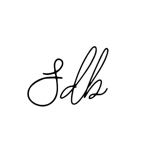 Make a beautiful signature design for name Sdb. With this signature (Bearetta-2O07w) style, you can create a handwritten signature for free. Sdb signature style 12 images and pictures png