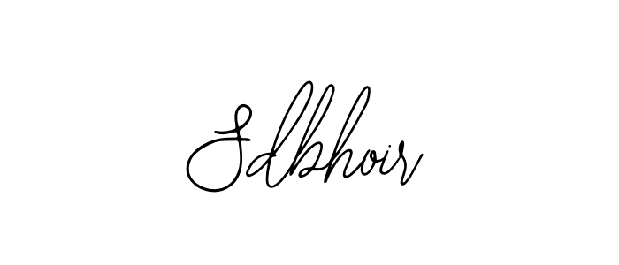 It looks lik you need a new signature style for name Sdbhoir. Design unique handwritten (Bearetta-2O07w) signature with our free signature maker in just a few clicks. Sdbhoir signature style 12 images and pictures png