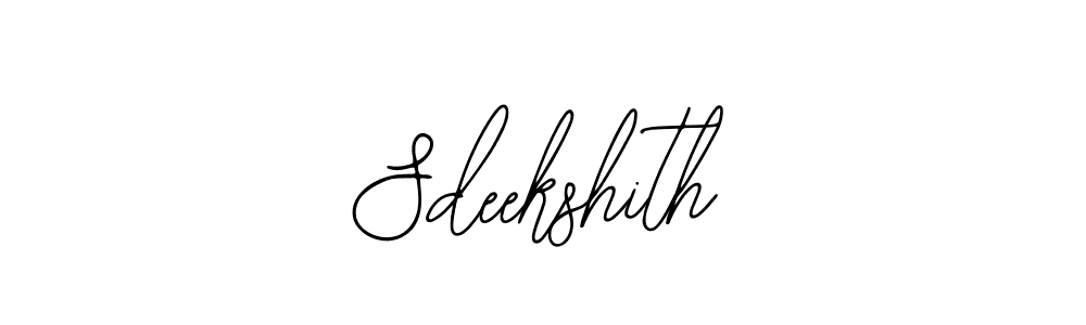 Similarly Bearetta-2O07w is the best handwritten signature design. Signature creator online .You can use it as an online autograph creator for name Sdeekshith. Sdeekshith signature style 12 images and pictures png