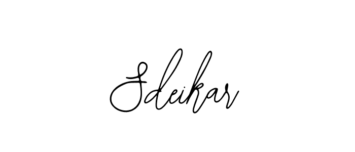 Make a beautiful signature design for name Sdeikar. Use this online signature maker to create a handwritten signature for free. Sdeikar signature style 12 images and pictures png