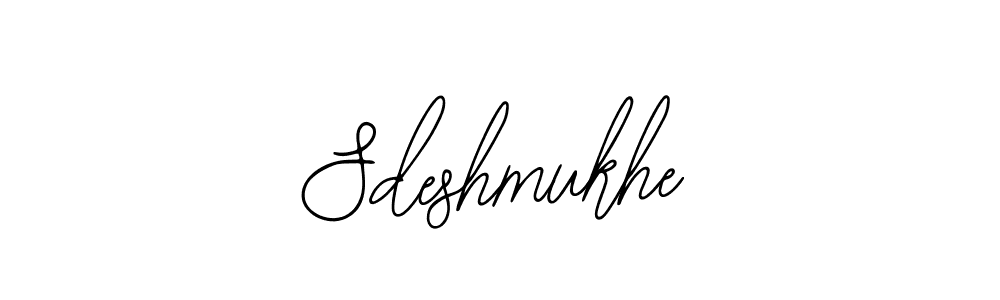 Design your own signature with our free online signature maker. With this signature software, you can create a handwritten (Bearetta-2O07w) signature for name Sdeshmukhe. Sdeshmukhe signature style 12 images and pictures png