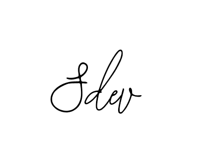 The best way (Bearetta-2O07w) to make a short signature is to pick only two or three words in your name. The name Sdev include a total of six letters. For converting this name. Sdev signature style 12 images and pictures png