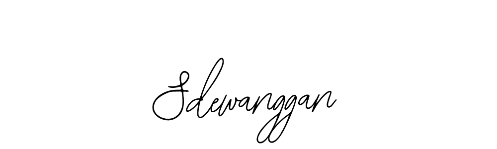 if you are searching for the best signature style for your name Sdewanggan. so please give up your signature search. here we have designed multiple signature styles  using Bearetta-2O07w. Sdewanggan signature style 12 images and pictures png