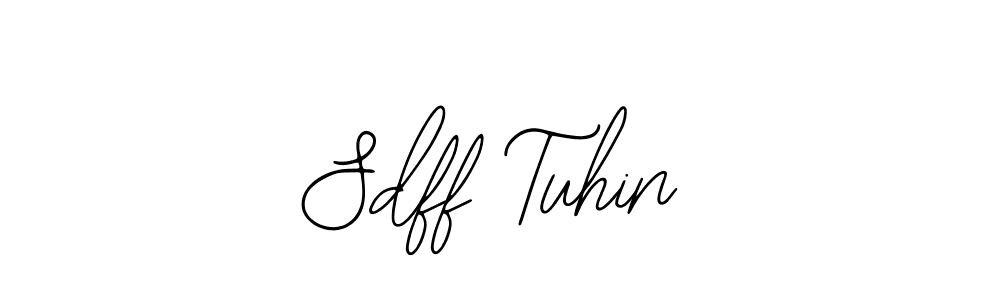 How to make Sdff Tuhin signature? Bearetta-2O07w is a professional autograph style. Create handwritten signature for Sdff Tuhin name. Sdff Tuhin signature style 12 images and pictures png