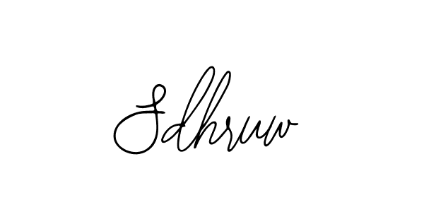 Create a beautiful signature design for name Sdhruw. With this signature (Bearetta-2O07w) fonts, you can make a handwritten signature for free. Sdhruw signature style 12 images and pictures png