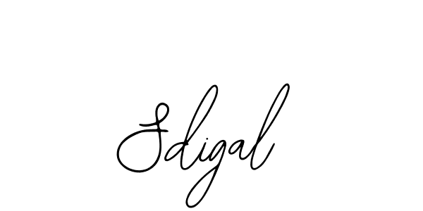 How to make Sdigal signature? Bearetta-2O07w is a professional autograph style. Create handwritten signature for Sdigal name. Sdigal signature style 12 images and pictures png