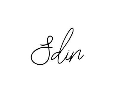 The best way (Bearetta-2O07w) to make a short signature is to pick only two or three words in your name. The name Sdin include a total of six letters. For converting this name. Sdin signature style 12 images and pictures png