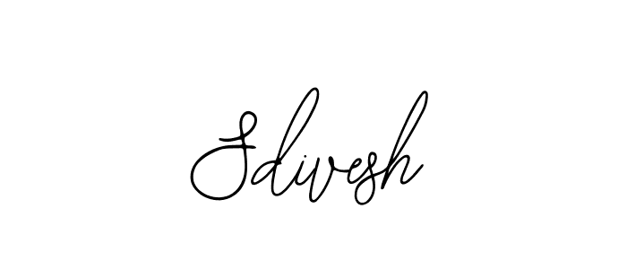 Also we have Sdivesh name is the best signature style. Create professional handwritten signature collection using Bearetta-2O07w autograph style. Sdivesh signature style 12 images and pictures png