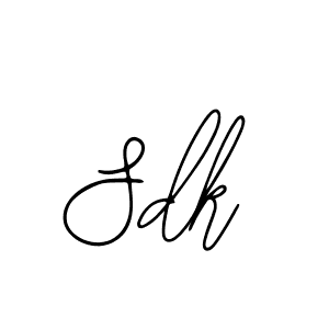 Create a beautiful signature design for name Sdk. With this signature (Bearetta-2O07w) fonts, you can make a handwritten signature for free. Sdk signature style 12 images and pictures png