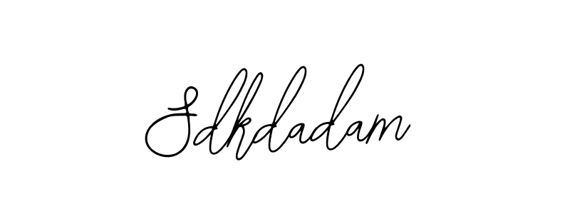 It looks lik you need a new signature style for name Sdkdadam. Design unique handwritten (Bearetta-2O07w) signature with our free signature maker in just a few clicks. Sdkdadam signature style 12 images and pictures png