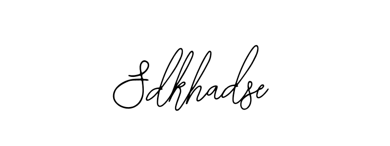 How to Draw Sdkhadse signature style? Bearetta-2O07w is a latest design signature styles for name Sdkhadse. Sdkhadse signature style 12 images and pictures png