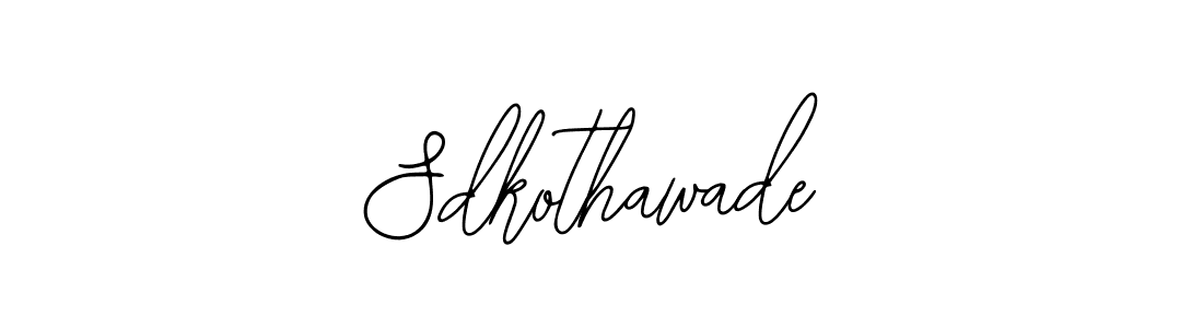 Make a beautiful signature design for name Sdkothawade. With this signature (Bearetta-2O07w) style, you can create a handwritten signature for free. Sdkothawade signature style 12 images and pictures png