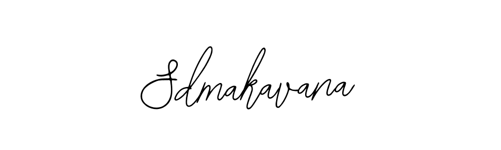 How to make Sdmakavana signature? Bearetta-2O07w is a professional autograph style. Create handwritten signature for Sdmakavana name. Sdmakavana signature style 12 images and pictures png