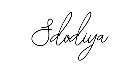 How to make Sdodiya name signature. Use Bearetta-2O07w style for creating short signs online. This is the latest handwritten sign. Sdodiya signature style 12 images and pictures png