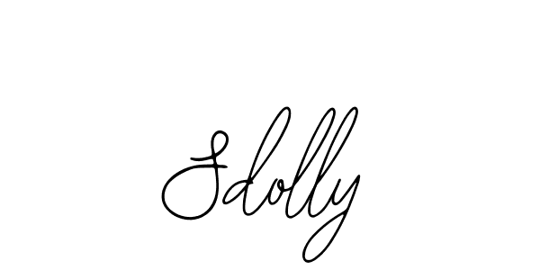 Best and Professional Signature Style for Sdolly. Bearetta-2O07w Best Signature Style Collection. Sdolly signature style 12 images and pictures png