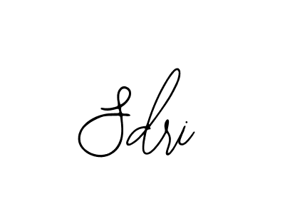 How to make Sdri name signature. Use Bearetta-2O07w style for creating short signs online. This is the latest handwritten sign. Sdri signature style 12 images and pictures png