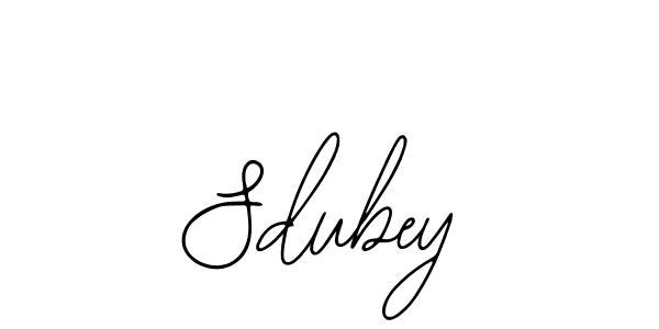 How to Draw Sdubey signature style? Bearetta-2O07w is a latest design signature styles for name Sdubey. Sdubey signature style 12 images and pictures png