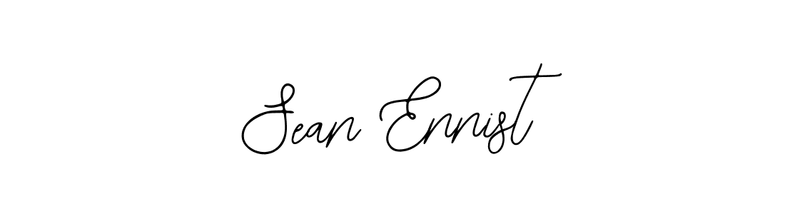 How to make Sean Ennist signature? Bearetta-2O07w is a professional autograph style. Create handwritten signature for Sean Ennist name. Sean Ennist signature style 12 images and pictures png