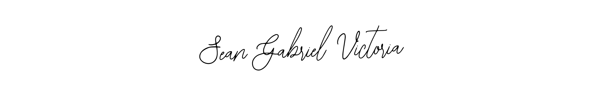 Design your own signature with our free online signature maker. With this signature software, you can create a handwritten (Bearetta-2O07w) signature for name Sean Gabriel Victoria. Sean Gabriel Victoria signature style 12 images and pictures png