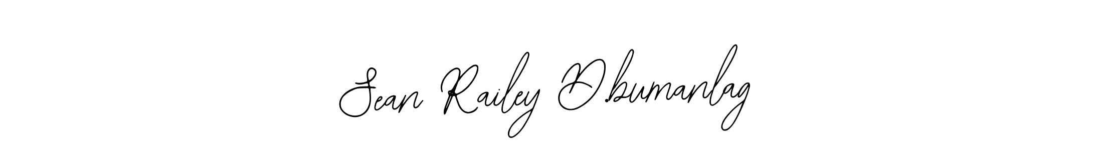 Make a beautiful signature design for name Sean Railey D.bumanlag. With this signature (Bearetta-2O07w) style, you can create a handwritten signature for free. Sean Railey D.bumanlag signature style 12 images and pictures png