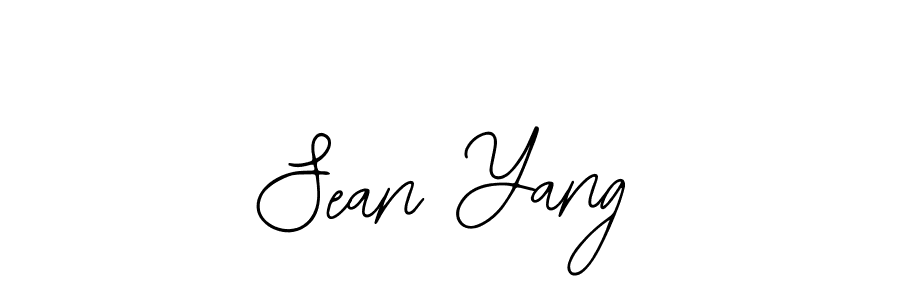 if you are searching for the best signature style for your name Sean Yang. so please give up your signature search. here we have designed multiple signature styles  using Bearetta-2O07w. Sean Yang signature style 12 images and pictures png