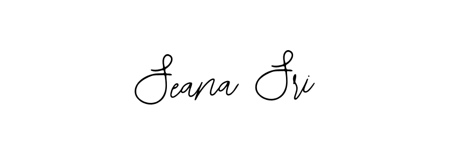 Use a signature maker to create a handwritten signature online. With this signature software, you can design (Bearetta-2O07w) your own signature for name Seana Sri. Seana Sri signature style 12 images and pictures png