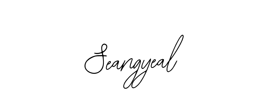 How to Draw Seangyeal signature style? Bearetta-2O07w is a latest design signature styles for name Seangyeal. Seangyeal signature style 12 images and pictures png