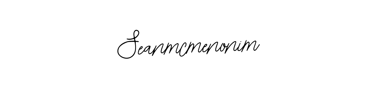 Seanmcmenonim stylish signature style. Best Handwritten Sign (Bearetta-2O07w) for my name. Handwritten Signature Collection Ideas for my name Seanmcmenonim. Seanmcmenonim signature style 12 images and pictures png