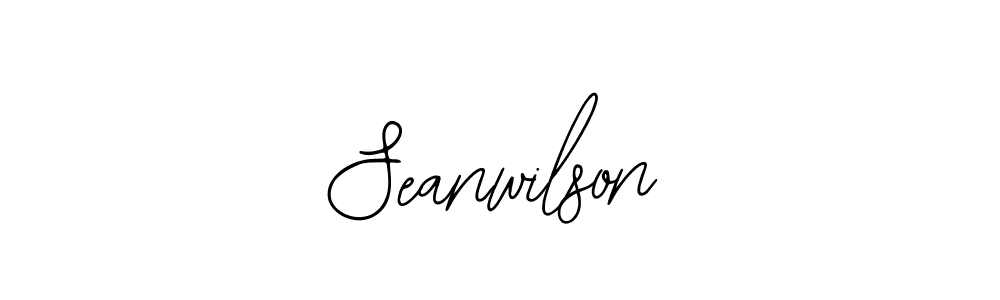if you are searching for the best signature style for your name Seanwilson. so please give up your signature search. here we have designed multiple signature styles  using Bearetta-2O07w. Seanwilson signature style 12 images and pictures png