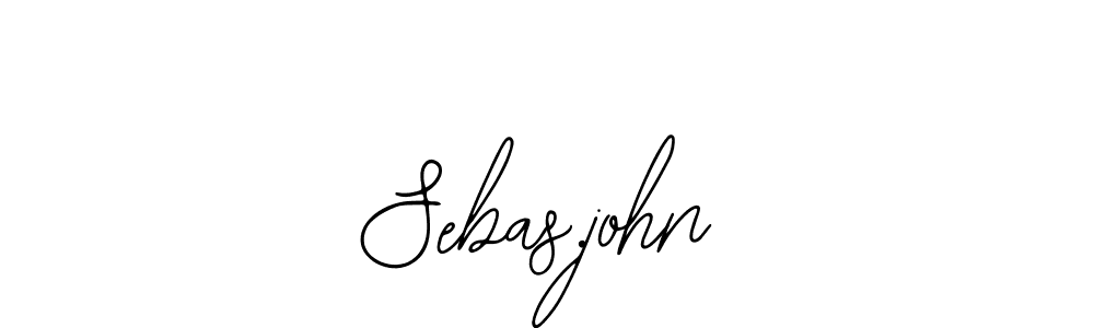 Make a short Sebas.john signature style. Manage your documents anywhere anytime using Bearetta-2O07w. Create and add eSignatures, submit forms, share and send files easily. Sebas.john signature style 12 images and pictures png