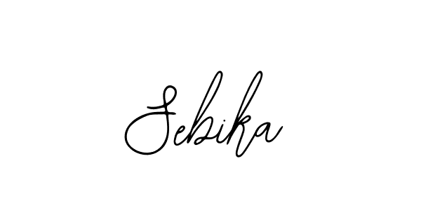 Once you've used our free online signature maker to create your best signature Bearetta-2O07w style, it's time to enjoy all of the benefits that Sebika name signing documents. Sebika signature style 12 images and pictures png