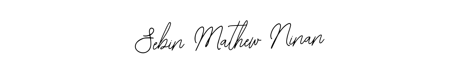 Make a short Sebin Mathew Ninan signature style. Manage your documents anywhere anytime using Bearetta-2O07w. Create and add eSignatures, submit forms, share and send files easily. Sebin Mathew Ninan signature style 12 images and pictures png