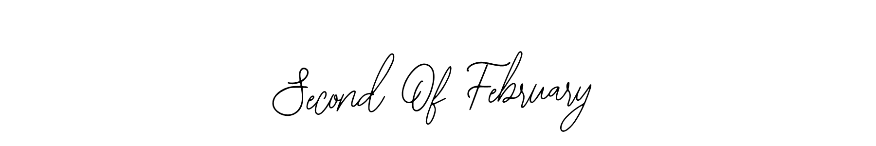 Use a signature maker to create a handwritten signature online. With this signature software, you can design (Bearetta-2O07w) your own signature for name Second Of February. Second Of February signature style 12 images and pictures png