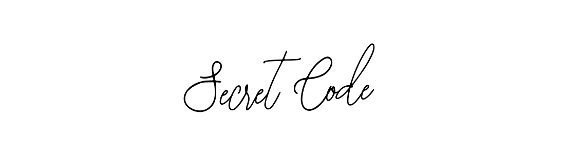 Design your own signature with our free online signature maker. With this signature software, you can create a handwritten (Bearetta-2O07w) signature for name Secret Code. Secret Code signature style 12 images and pictures png