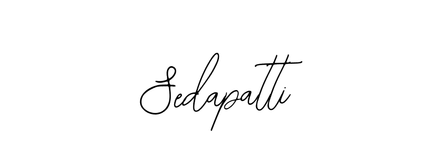 if you are searching for the best signature style for your name Sedapatti. so please give up your signature search. here we have designed multiple signature styles  using Bearetta-2O07w. Sedapatti signature style 12 images and pictures png