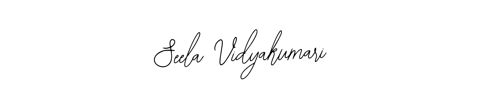 Similarly Bearetta-2O07w is the best handwritten signature design. Signature creator online .You can use it as an online autograph creator for name Seela Vidyakumari. Seela Vidyakumari signature style 12 images and pictures png