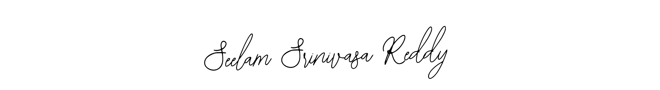 Make a beautiful signature design for name Seelam Srinivasa Reddy. With this signature (Bearetta-2O07w) style, you can create a handwritten signature for free. Seelam Srinivasa Reddy signature style 12 images and pictures png