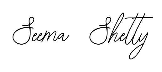 A dynamic signature style for Seema  Shetty using Bearetta-2O07w script. Designed to look authentic, handwritten, and professional. Seema  Shetty signature style 12 images and pictures png