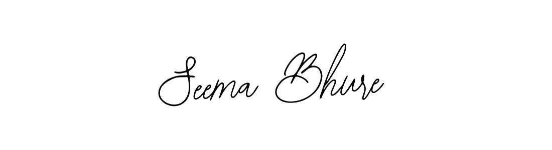 It looks lik you need a new signature style for name Seema Bhure. Design unique handwritten (Bearetta-2O07w) signature with our free signature maker in just a few clicks. Seema Bhure signature style 12 images and pictures png