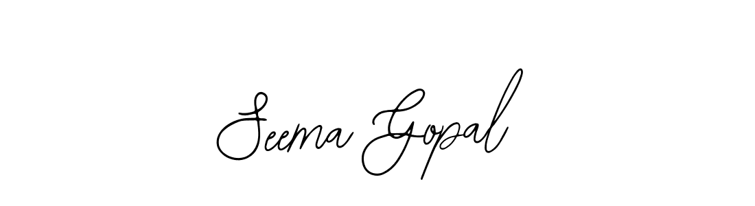 Once you've used our free online signature maker to create your best signature Bearetta-2O07w style, it's time to enjoy all of the benefits that Seema Gopal name signing documents. Seema Gopal signature style 12 images and pictures png
