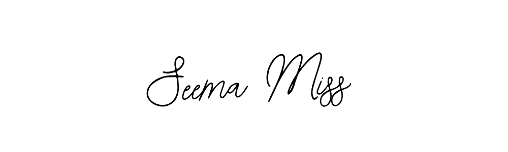 How to make Seema Miss signature? Bearetta-2O07w is a professional autograph style. Create handwritten signature for Seema Miss name. Seema Miss signature style 12 images and pictures png