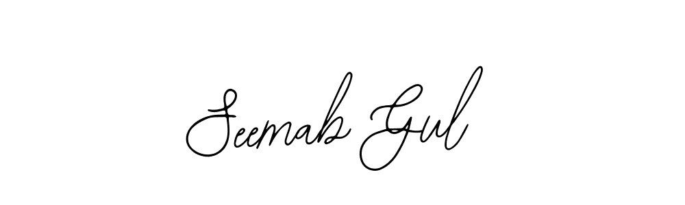 Seemab Gul stylish signature style. Best Handwritten Sign (Bearetta-2O07w) for my name. Handwritten Signature Collection Ideas for my name Seemab Gul. Seemab Gul signature style 12 images and pictures png