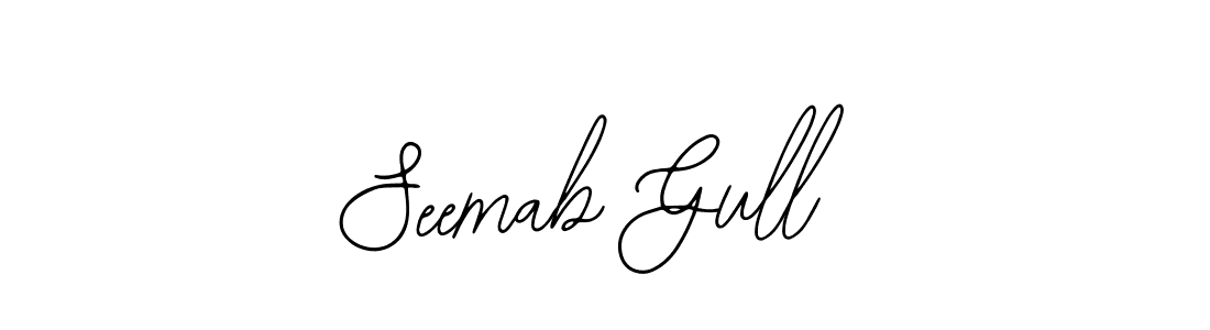 Seemab Gull stylish signature style. Best Handwritten Sign (Bearetta-2O07w) for my name. Handwritten Signature Collection Ideas for my name Seemab Gull. Seemab Gull signature style 12 images and pictures png